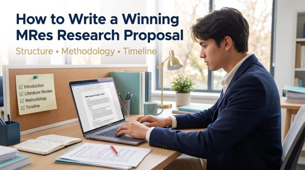 is research proposal required for MRes