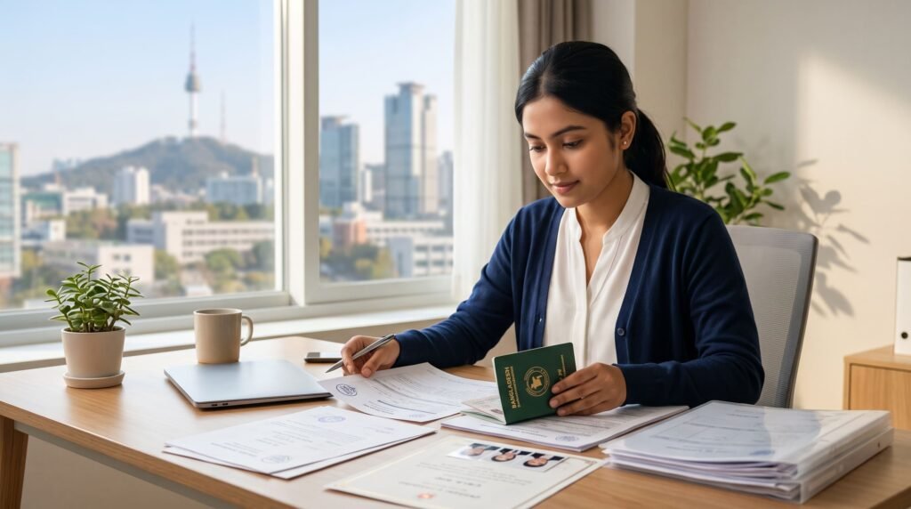 The visa application journey is straightforward if you arrange your documents properly.