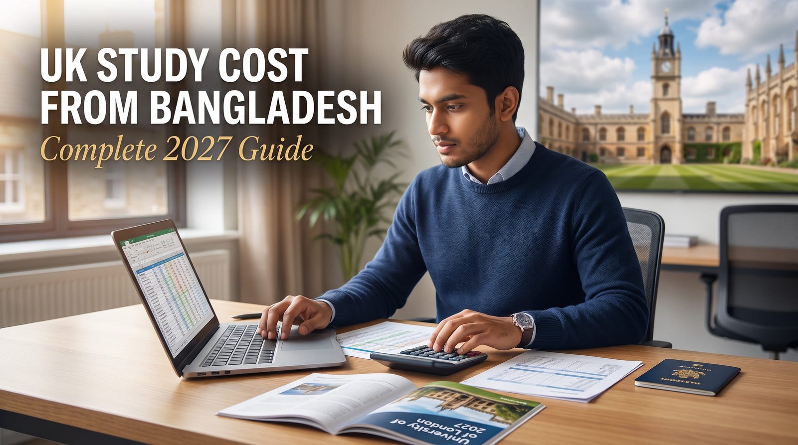 UK student visa cost from Bangladesh